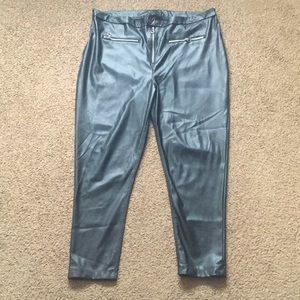 Faux Leather Pants